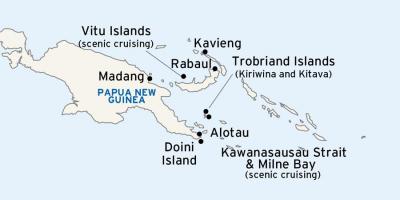 Alotau, papua Yeni Gine haritası 
