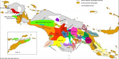 Papua Yeni Gine harita dil